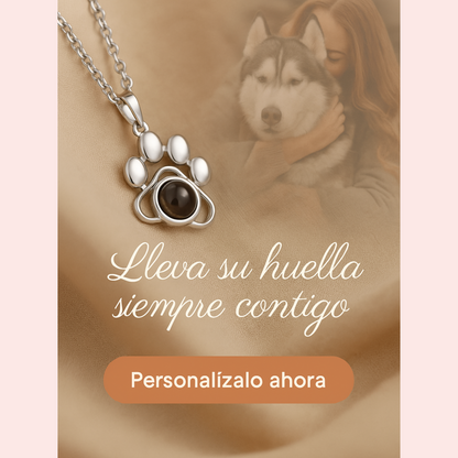 Huella del Alma – Colgante con Foto Secreta de tu Mascota-